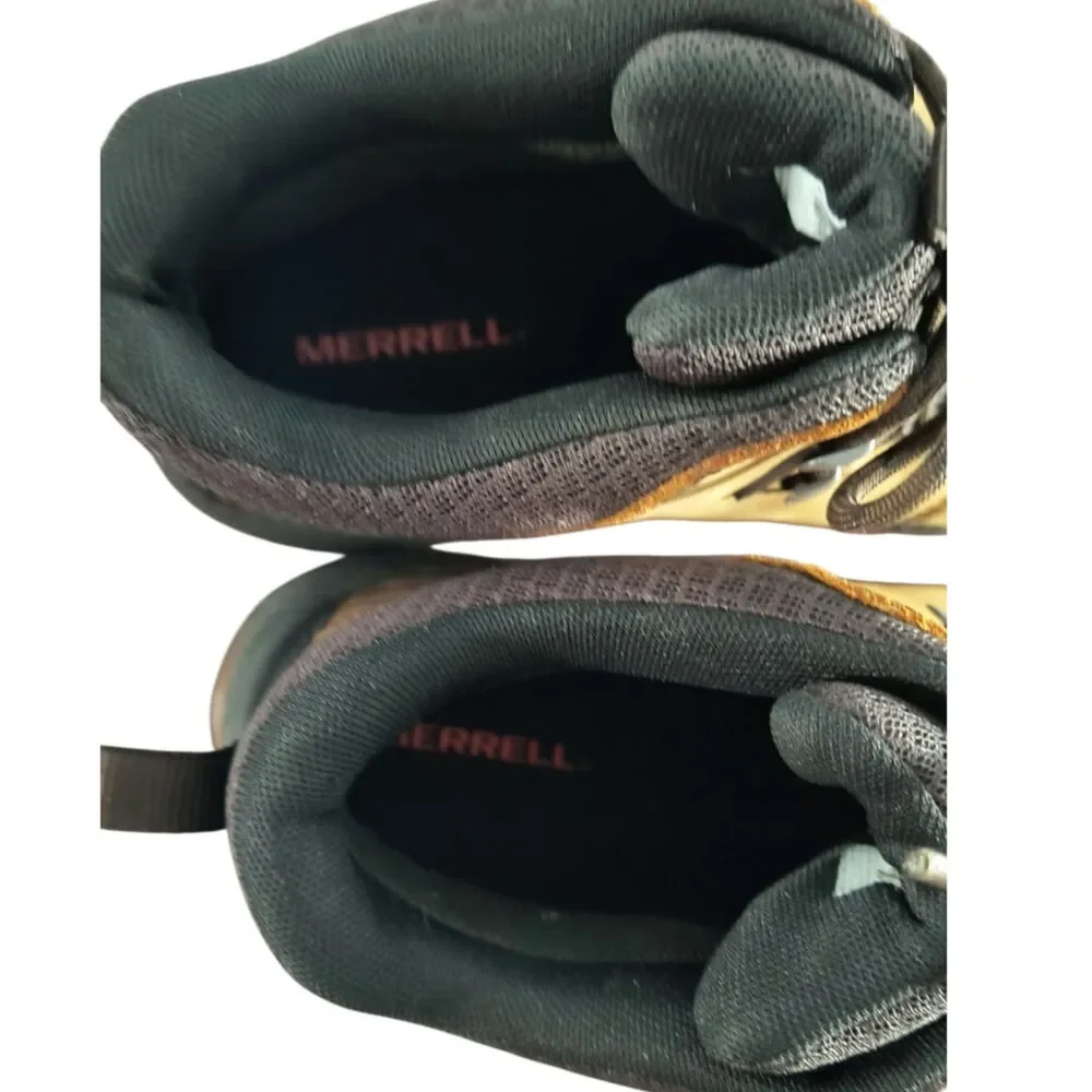 Merrell Forestbound Mid WP Men's Hiking Boots Size 8.5 Brown Waterproof J16495